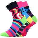 3PACK ponožky BOMA vícebarevné (Ivana 57)