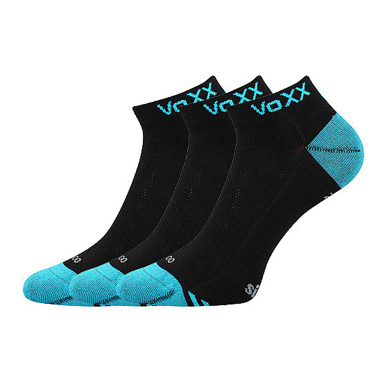 3PACK ponožky VoXX bambusové černé (Bojar)