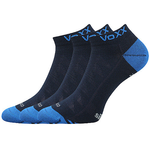 E-shop 3PACK ponožky VoXX bambusové tmavě modré