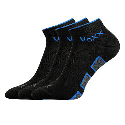 3PACK ponožky VoXX černé (Dukaton silproX)