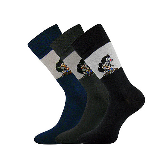 3PACK ponožky BOMA vícebarevné (KR 111)