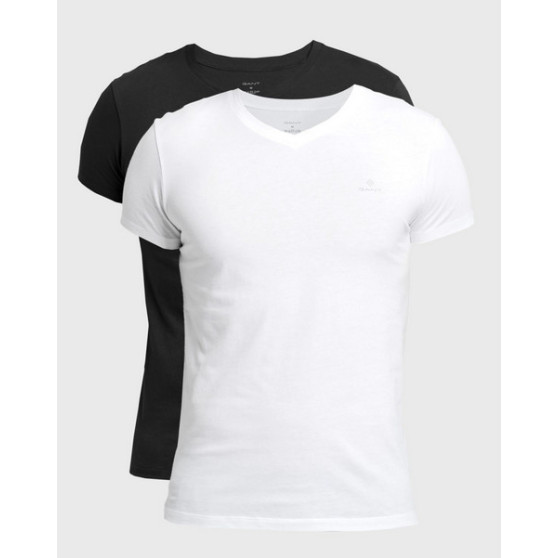 2PACK pánské tričko Gant černo/bílé (900002118-111)