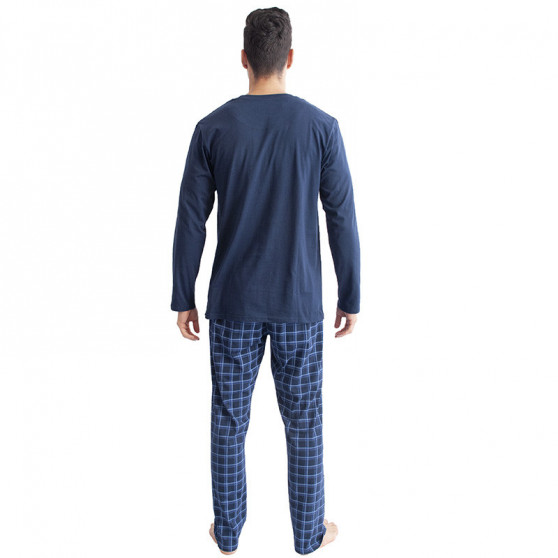 Pánské pyžamo Gino tmavě modré (79095)