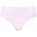 Dámské kalhotky Andrie bílé s růžový vzorem (PS 2796 A)