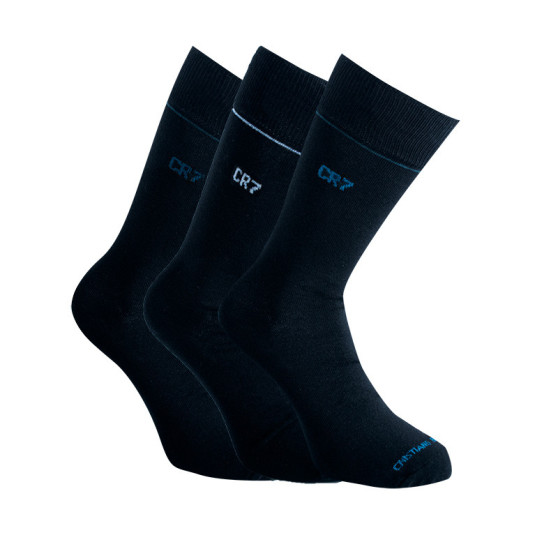 3PACK ponožky CR7 černé (8273-80-901)