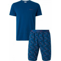 Pánské pyžamo Calvin Klein modré (NM1536E-9UO)