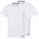2PACK pánské tričko Champion bílé (Y09G5-0RL)