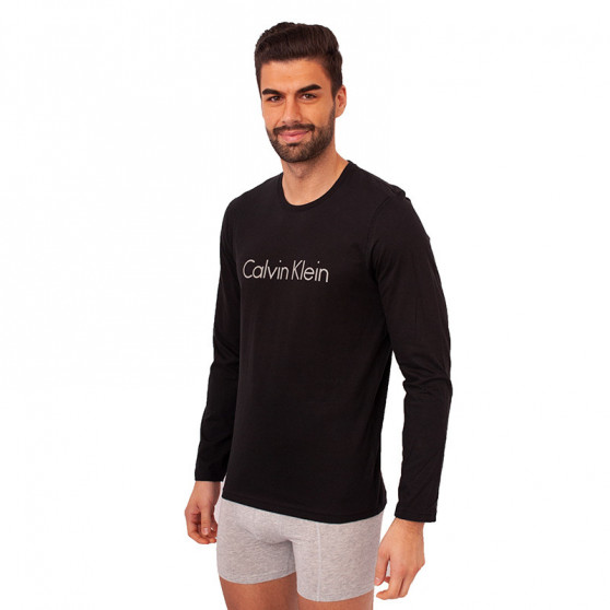 Pánské triko Calvin Klein černé (NM1345E-001)