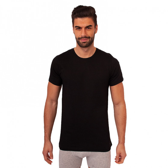 3PACK pánské tričko Calvin Klein černé (NB4011E-001)