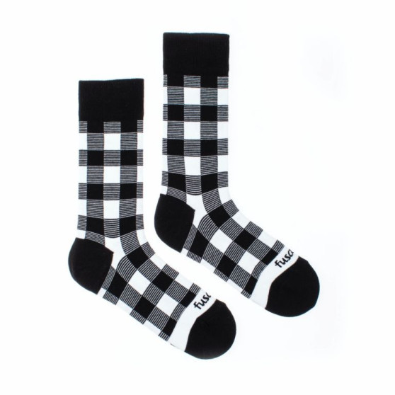 Veselé ponožky Fusakle karo blekvajt (--0937)