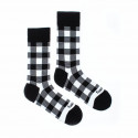Veselé ponožky Fusakle karo blekvajt (--0937)