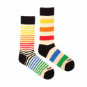Veselé ponožky Fusakle extrovert barevný (--0802)