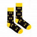 Veselé ponožky Fusakle na zdraví černé (--0507)