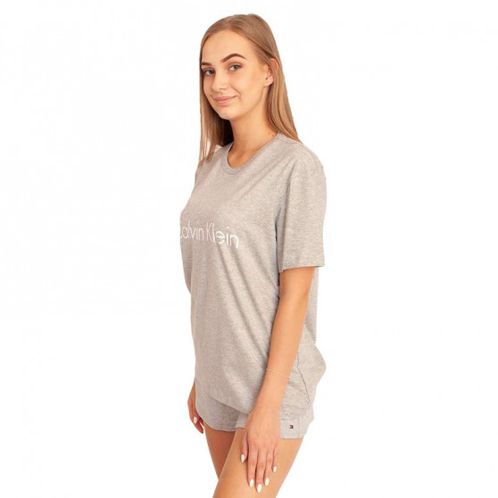 Dámské tričko Calvin Klein šedé (QS6105E-020)
