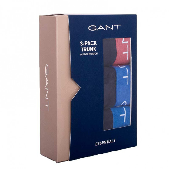 3PACK pánské boxerky Gant tmavě modré (902033723-410)