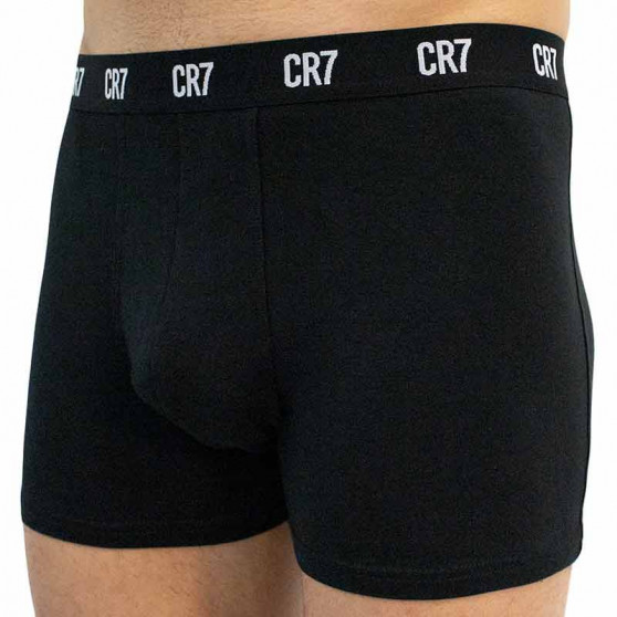 3PACK pánské boxerky CR7 černé (8100-49-2679)