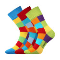 3PACK veselé ponožky Lonka vícebarevné (Decube)