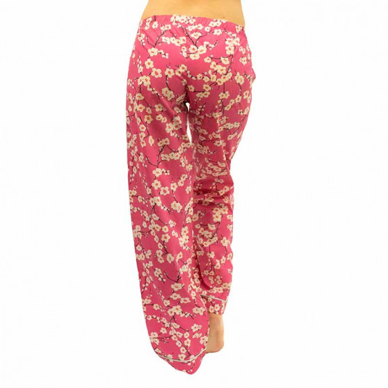 Dámské kalhoty na spaní Molvy růžové (KT-006)