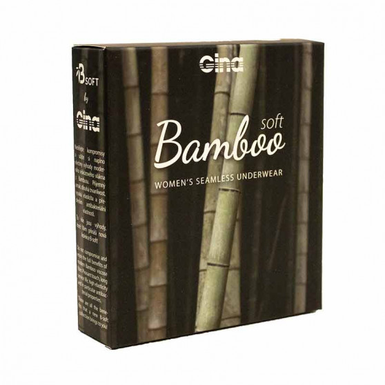 Dámské kalhotky Gina bambusové černé (00046)