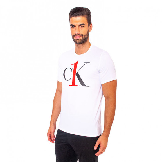 Pánské tričko CK ONE bílé (NM1903E-7UM)