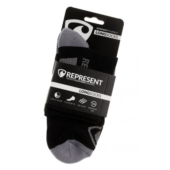 Ponožky Represent simply logo black