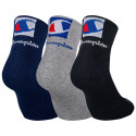 3PACK ponožky Champion vícebarevné (Y0B0B-9YY)