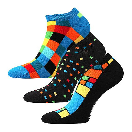 3PACK veselé ponožky Lonka vícebarevné (Weep)