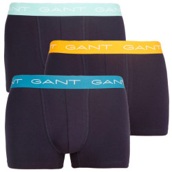 3PACK pánské boxerky Gant tmavě modré (902113003-710)