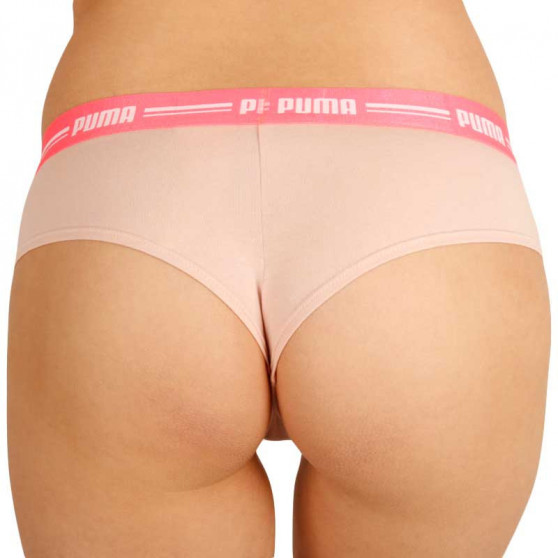 2PACK dámské kalhotky brazilky Puma růžové (603043001 004)