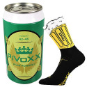 Ponožky VoXX černé (PiVoXX + plechovka)