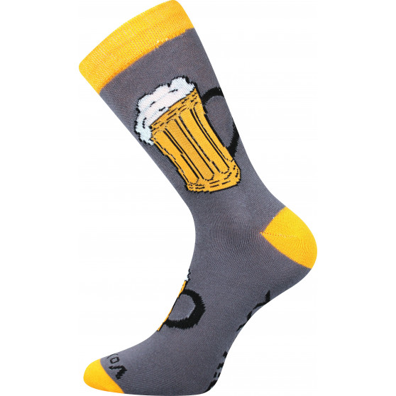 Ponožky VoXX šedé (PiVoXX + plechovka)