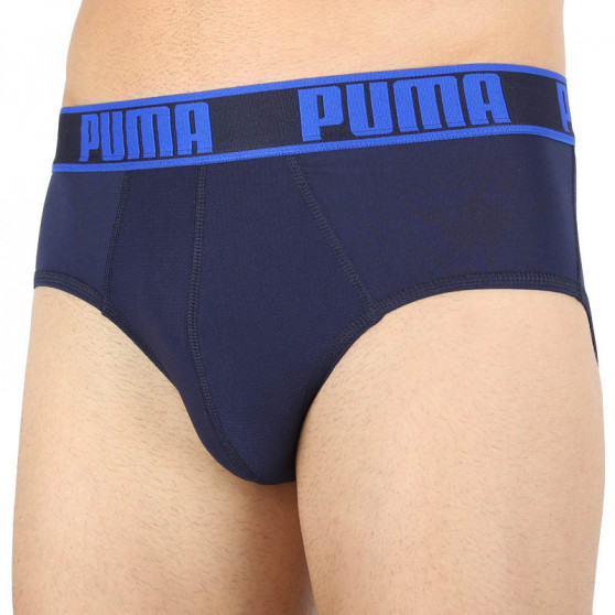 2PACK pánské slipy Puma sportovní modré (671021001 003)