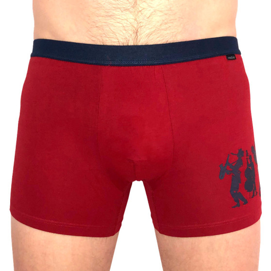 Pánské boxerky Andrie červené (PS 5170 A)