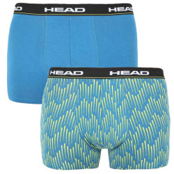 2PACK pánské boxerky HEAD modré (100001415 002)