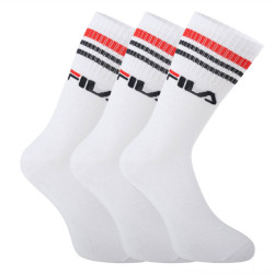 3PACK ponožky Fila bílé (F9090-300)