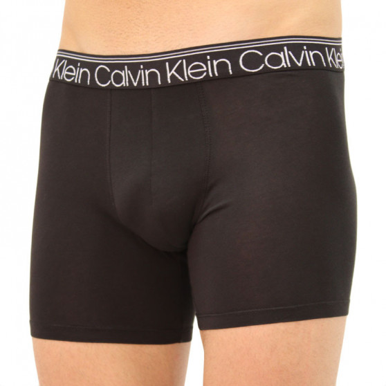 3PACK pánské boxerky Calvin Klein černé (NB2337A-T6B)