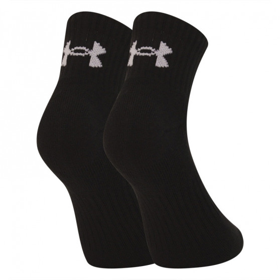 3PACK ponožky Under Armour černé (1358344 001)
