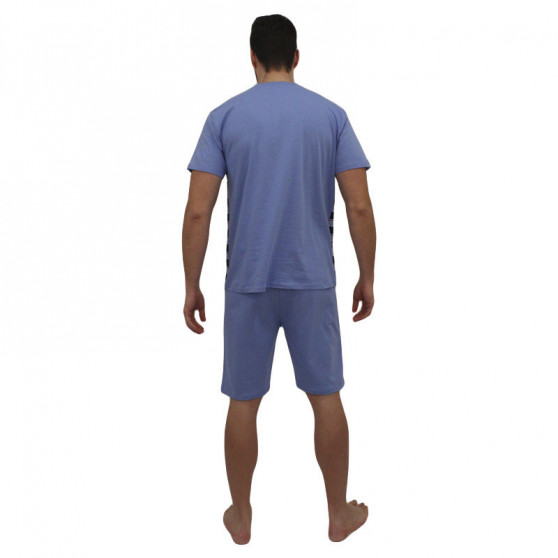 Pánské pyžamo Foltýn nadrozměr modré (FPKN12)