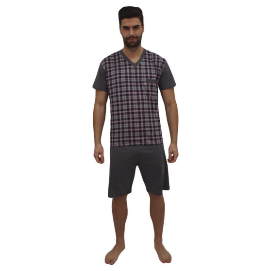 Pánské pyžamo Foltýn nadrozměr vícebarevné (FPKN11)
