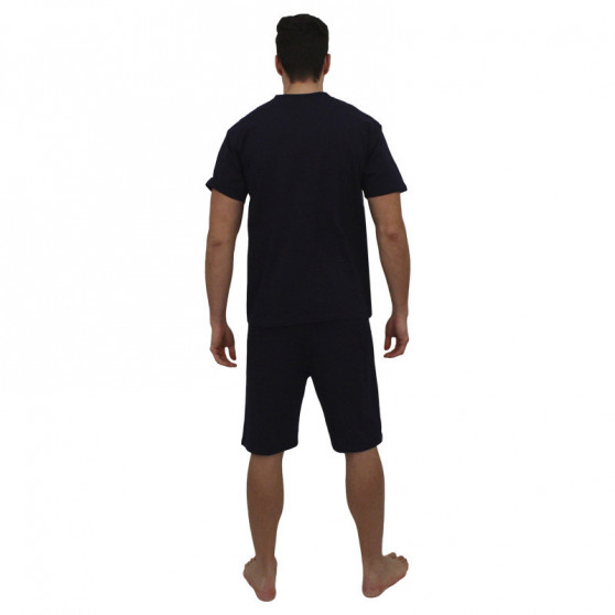 Pánské pyžamo Foltýn nadrozměr modré (FPKN10)