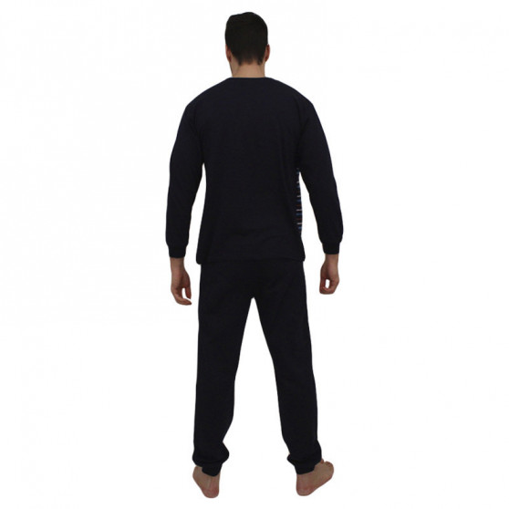 Pánské pyžamo Foltýn nadrozměr modré (FPDN5)