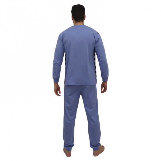Pánské pyžamo Foltýn nadrozměr modré (FPDN8)
