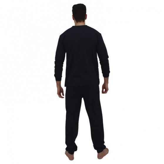 Pánské pyžamo Foltýn nadrozměr modré (FPDN6)