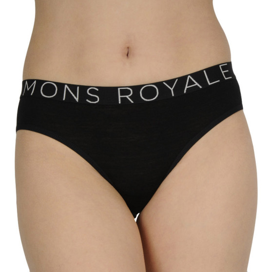 Dámské kalhotky Mons Royale merino černé (100044-1149-001)