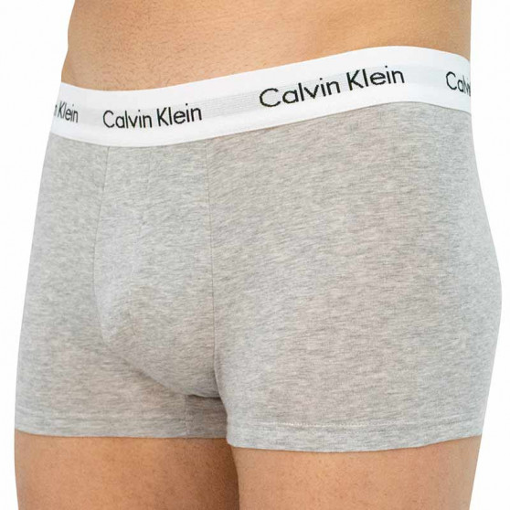 Příčná 3PACK pánské boxerky Calvin Klein šedé (U2664G-KS0)