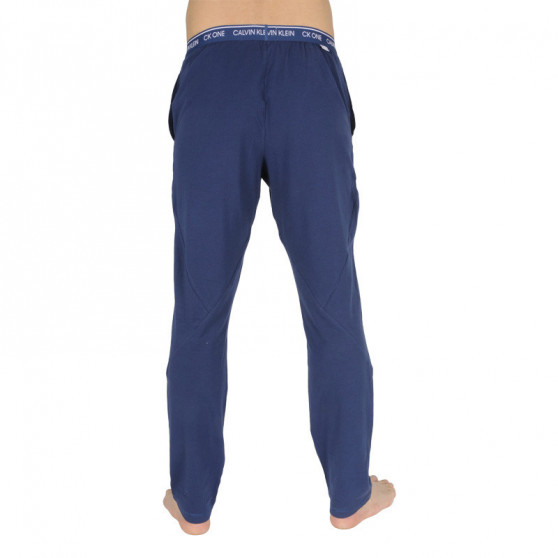 Pánské kalhoty na spaní CK ONE modré (NM1796E-C5F)