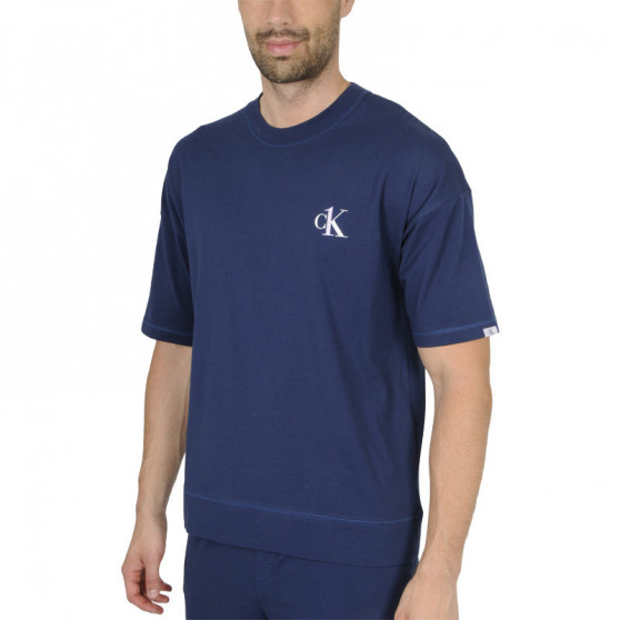 Pánské tričko CK ONE modré (NM1793E-C5F)