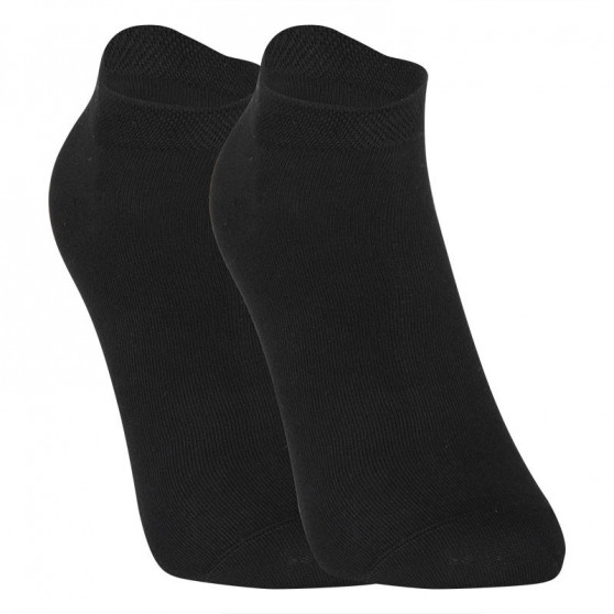 10PACK ponožky Styx nízké bambusové černé (10HBN960) 