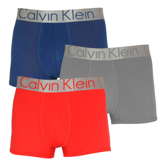 3PACK pánské boxerky Calvin Klein vícebarevné (NB2453A-KHX)