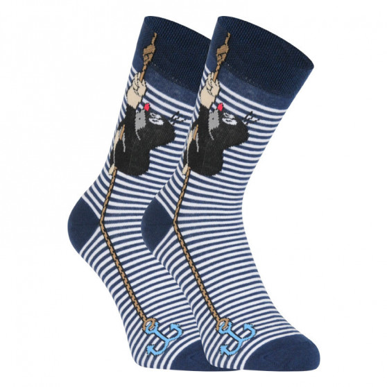 3PACK ponožky BOMA modré (KR 111)